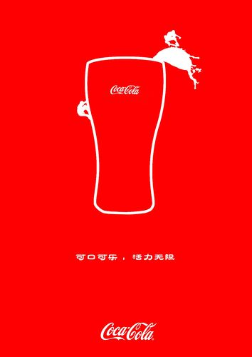 可口可樂創(chuàng)意海報(bào)廣告設(shè)計(jì) 情感連接與視覺沖擊的藝術(shù)